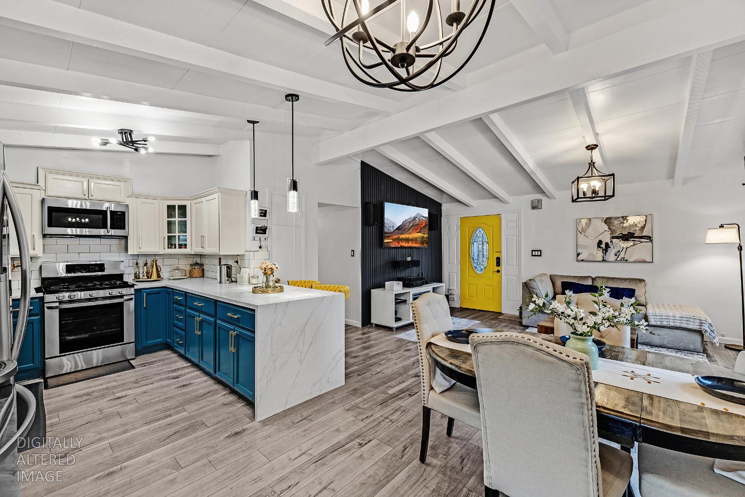 1481 Rieger Avenue Hayward, CA 94544 - Photo 17 of 34 a large kitchen with cabinets a stove and a wooden floors