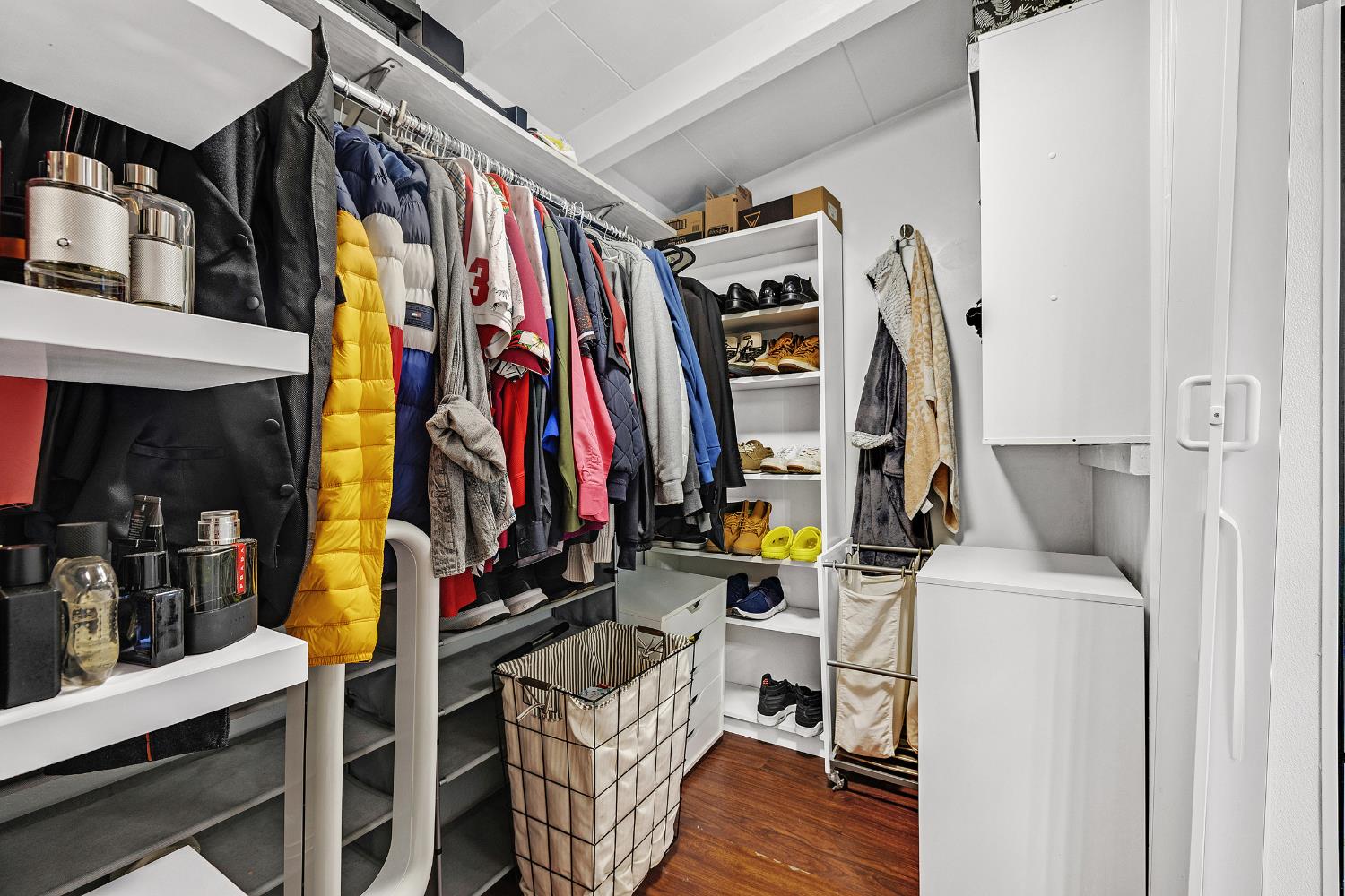1481 Rieger Avenue Hayward, CA 94544 - Photo 26 of 34 a view of walk in closet with clothes and shoes