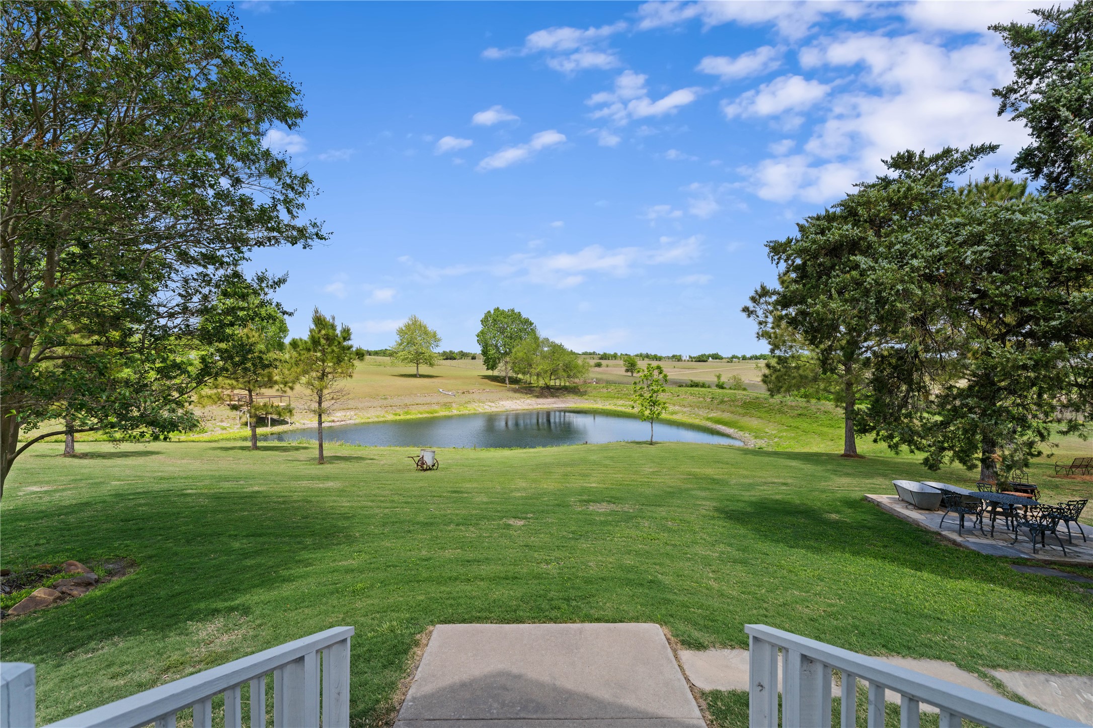 5025 Wickel Road Burton, TX 77835 - Photo 40 of 50 a view of a lake with a big yard