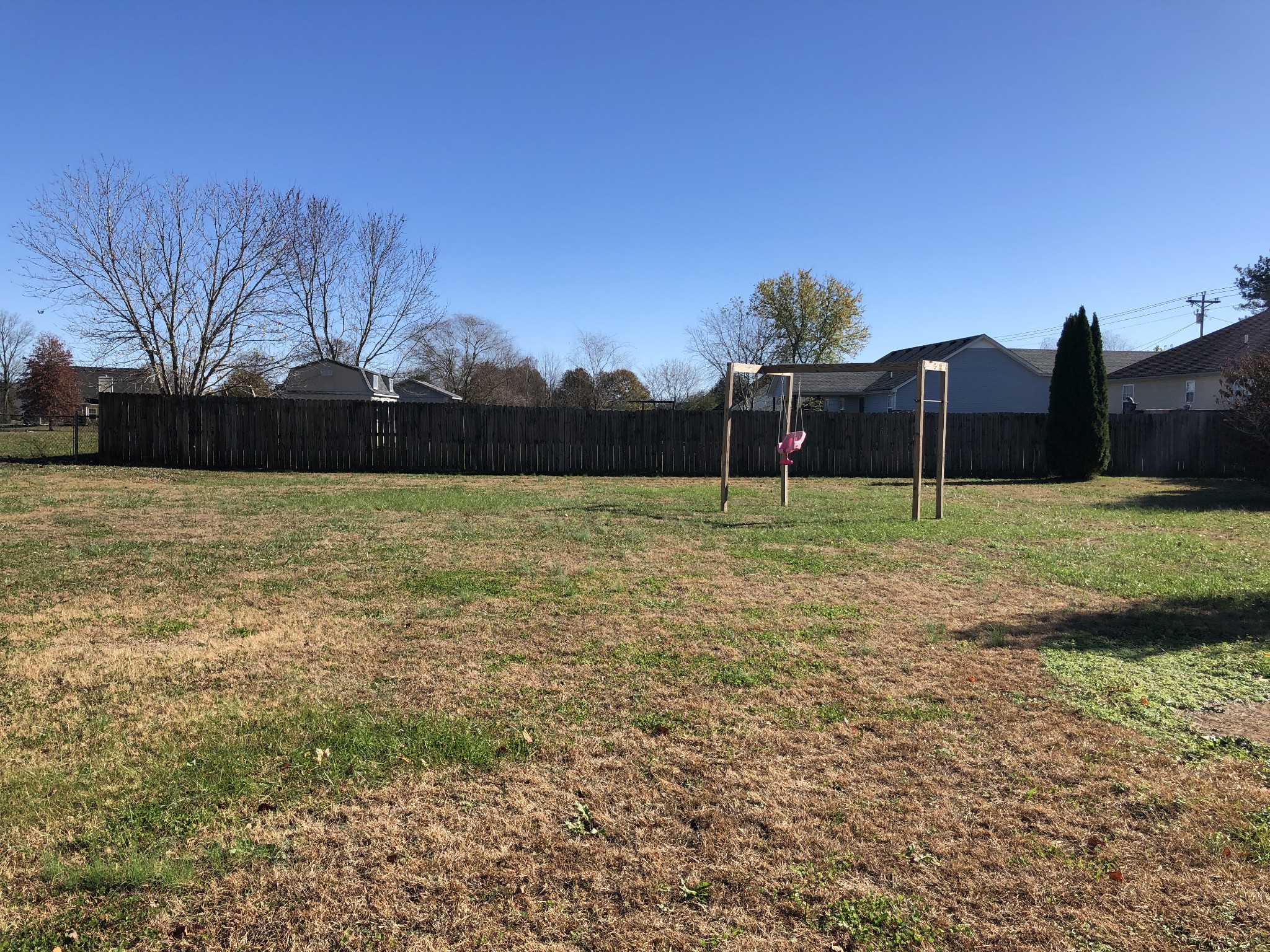 725 Crescent Road Murfreesboro, TN 37128 - Photo 3 of 16 a backyard of a house with lots of green space