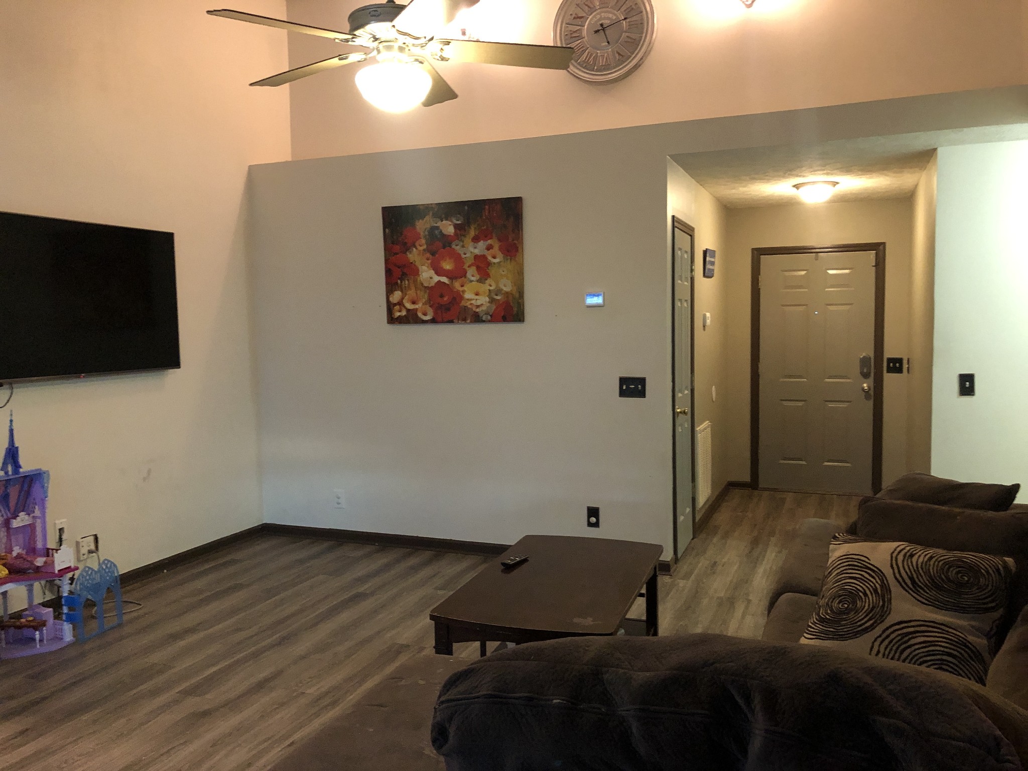 725 Crescent Road Murfreesboro, TN 37128 - Photo 7 of 16 a bedroom with a bed and a flat screen tv