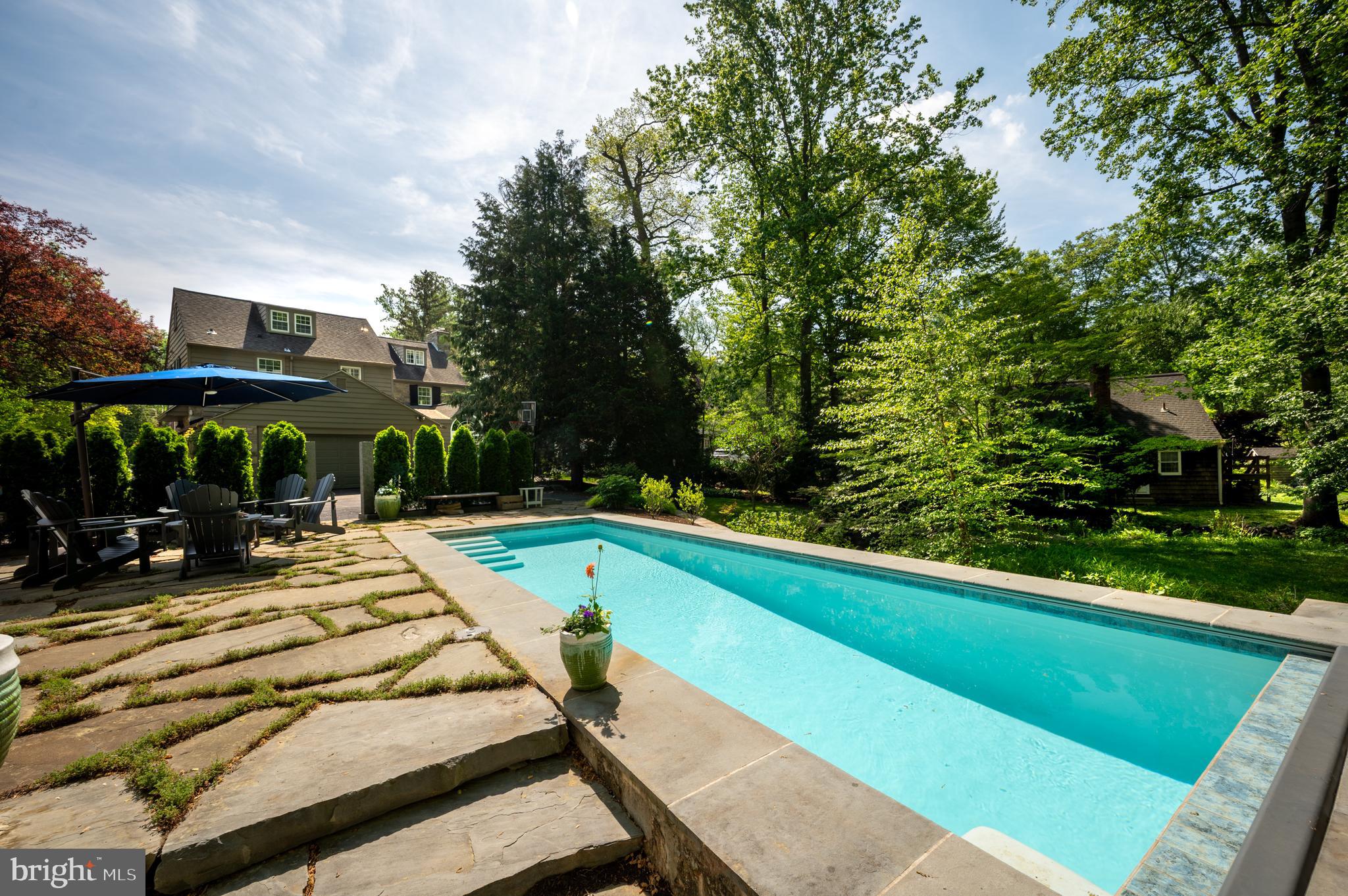 907 Overbrook Road Wilmington, DE 19807 - Photo 23 of 25 a view of swimming pool with chairs and plants
