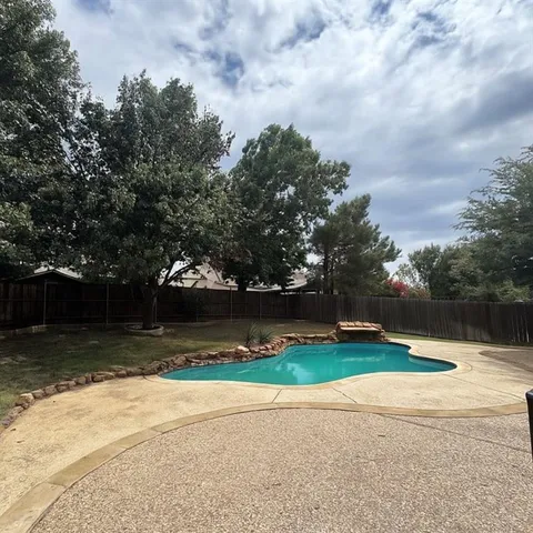 a view of outdoor space and yard