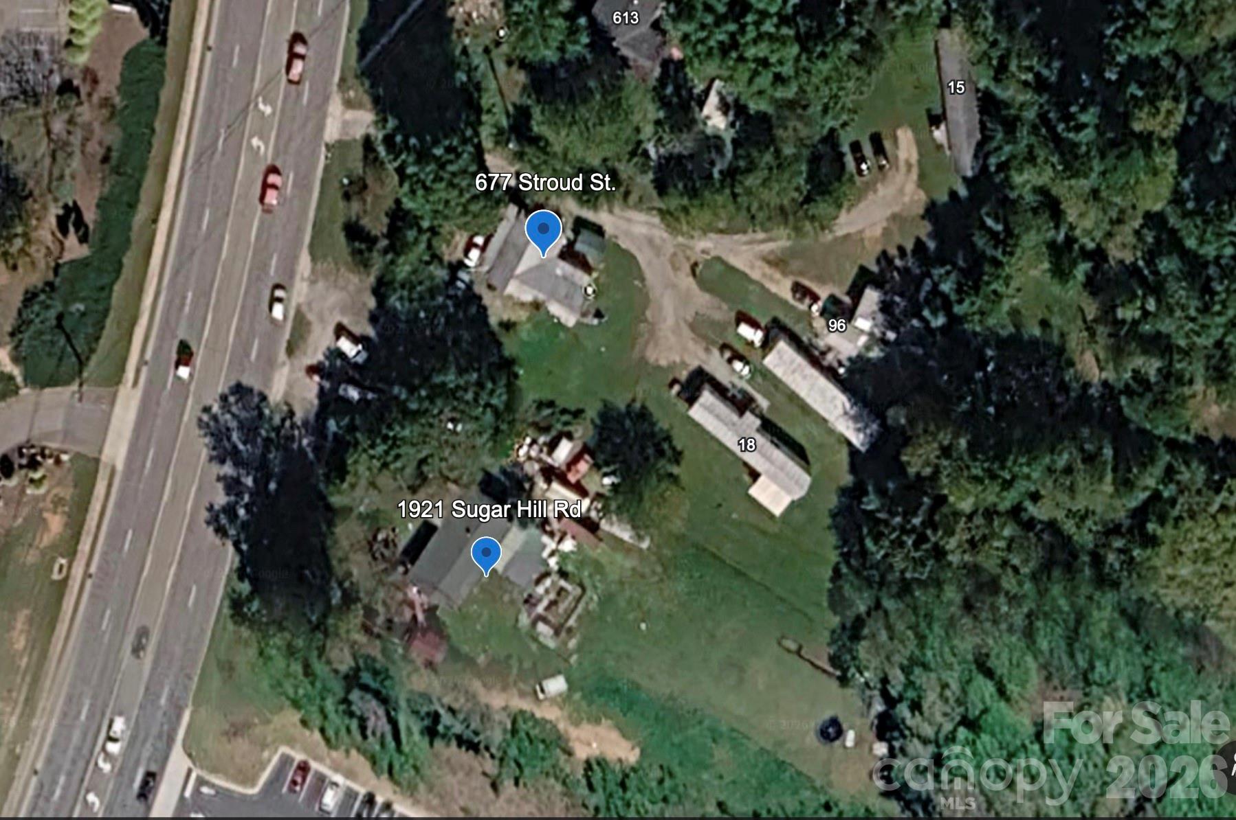 1921 Sugar Hill Road Marion, NC 28752 - Photo 5 of 5 an aerial view of a residential houses with outdoor space