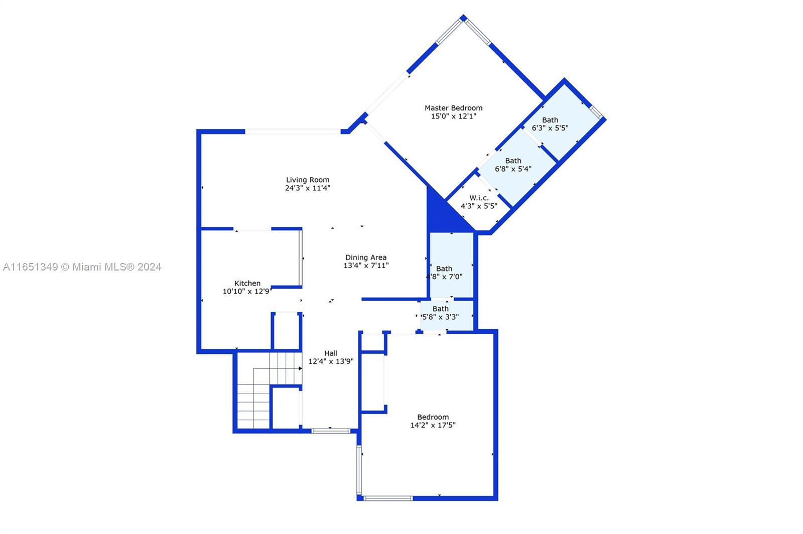 9823 Southwest 138th Avenue, Unit FC2L Miami, FL 33186 - Photo 2 of 28 a picture of a floor plan