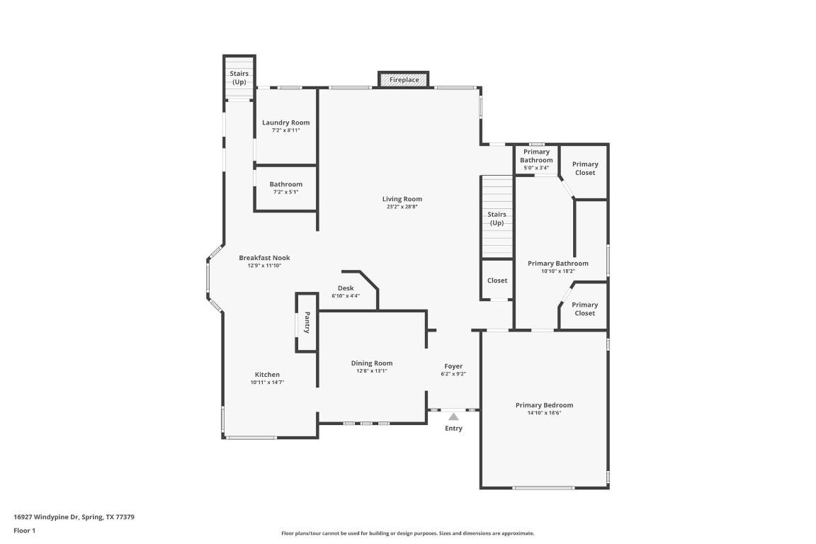 16927 Windypine Drive Spring, TX 77379 - Photo 45 of 46 a picture of a floor plan