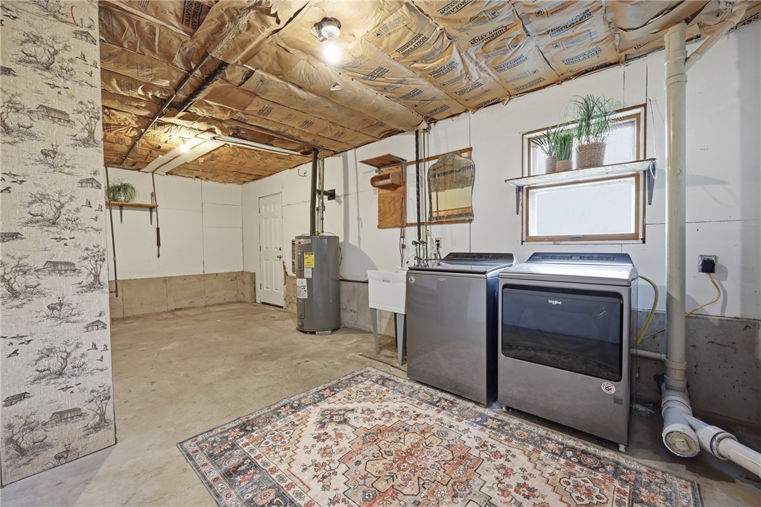 1437 Hosmer Road Somerset, NY 14012 - Photo 28 of 42 lower level walk out laundry, utility and storage