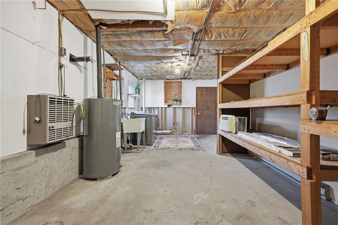 1437 Hosmer Road Somerset, NY 14012 - Photo 29 of 42 lower level walk out laundry, utility and storage