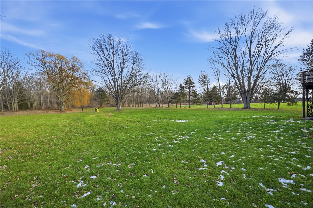 1437 Hosmer Road Somerset, NY 14012 - Photo 33 of 42 view of tranquil backyard