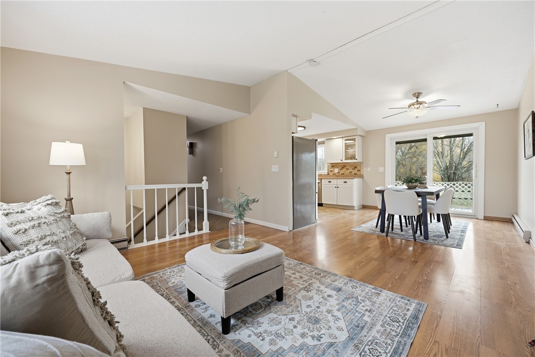 1437 Hosmer Road Somerset, NY 14012 - Photo 4 of 42 main living room with vaulted ceilings open concep