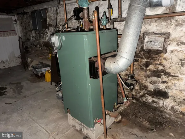 a view of storage and utility room