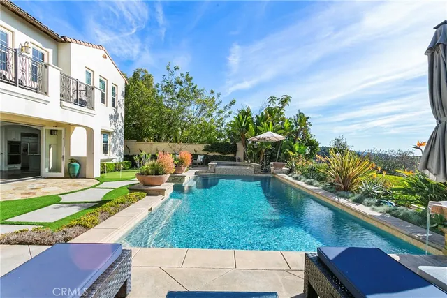 aerial view of residential houses with outdoor space