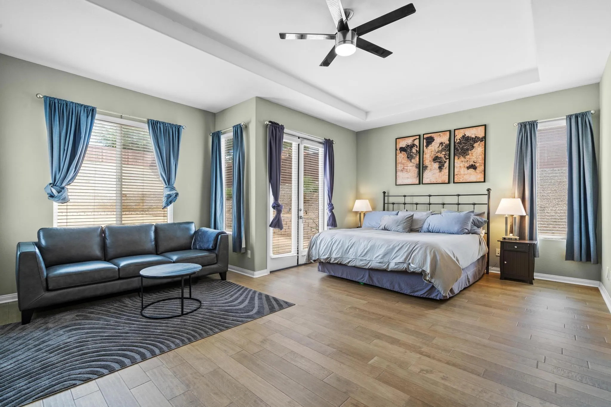 3252 Hidden Estates Lane Escondido, CA 92027 - Photo 14 of 32 a bedroom with a bed couch and a window