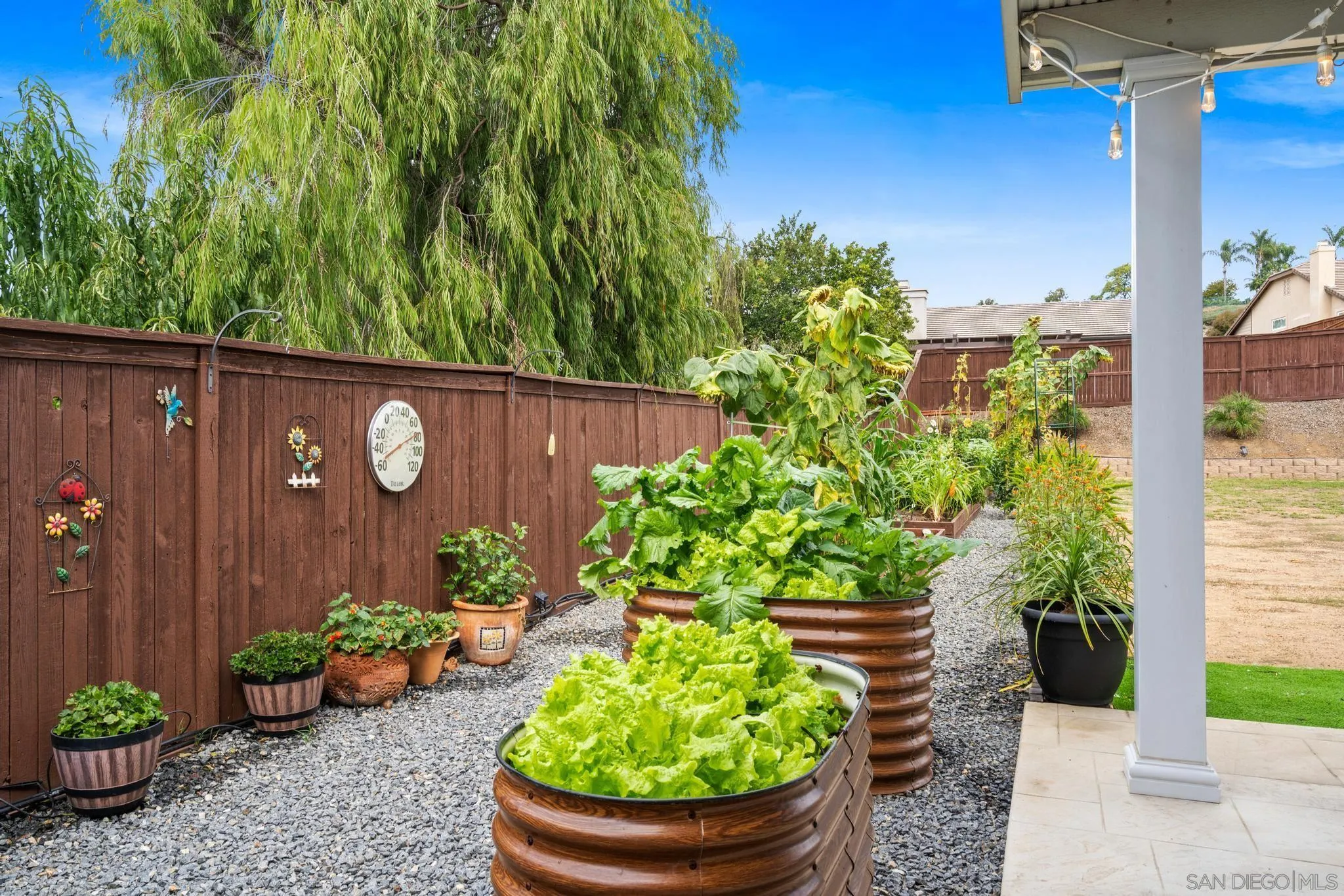 3252 Hidden Estates Lane Escondido, CA 92027 - Photo 27 of 32 a view of a back yard with potted plants