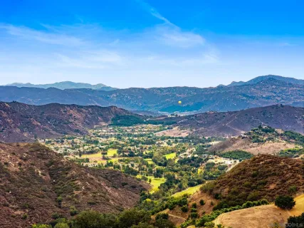 a view of mountains and mountain