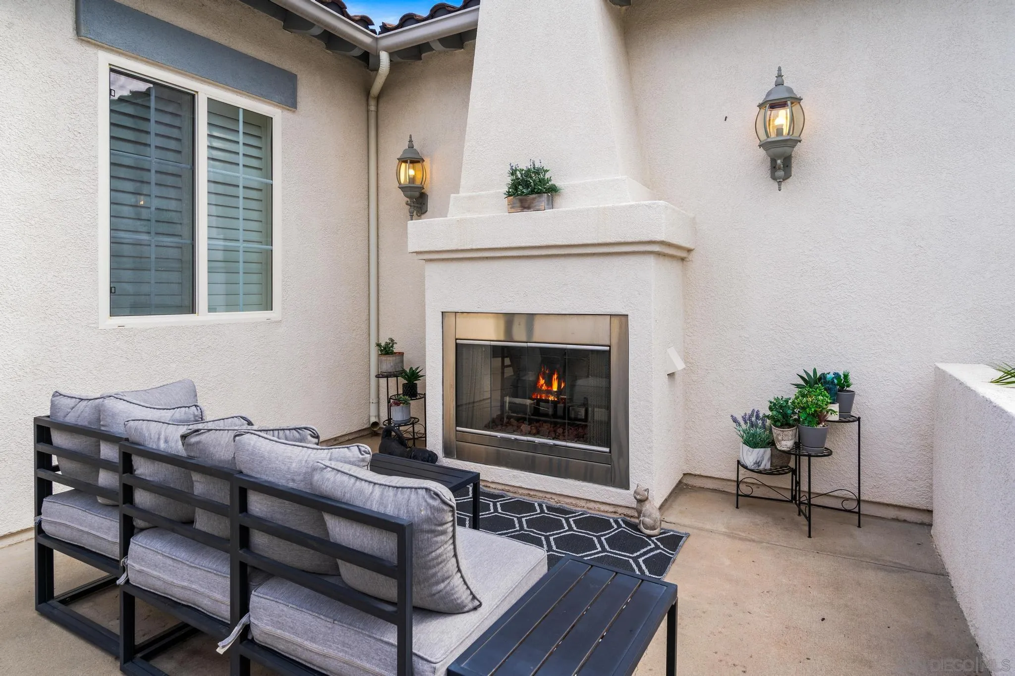 3252 Hidden Estates Lane Escondido, CA 92027 - Photo 4 of 32 a living room with furniture and a fireplace