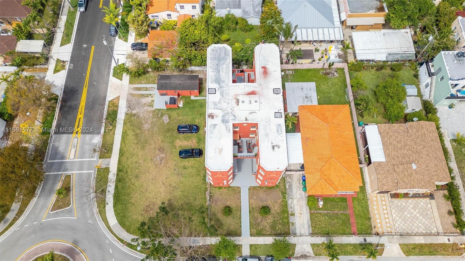 1785 Southwest 13th Street Miami, FL 33145 - Photo 2 of 16 aerial view of city