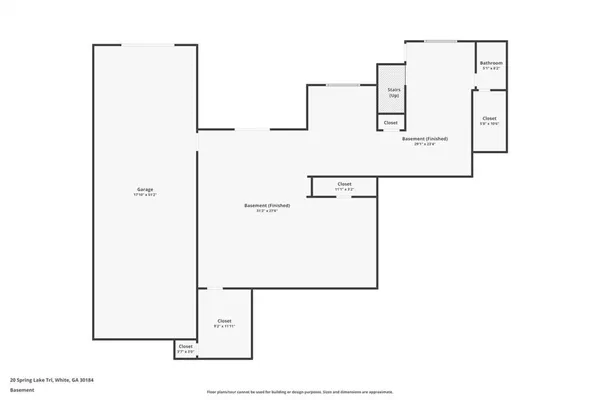 $635,000 | 20 Spring Lake Trail Northeast, White, GA 30184
