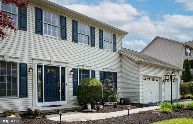 a view of a house with a patio