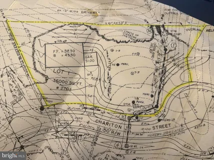 a view of a painting on the wall