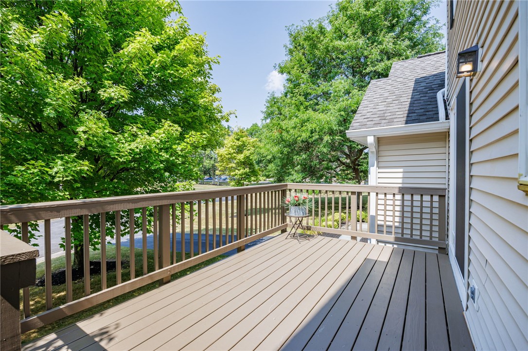 3431 South Winton Road Henrietta, NY 14623 - Photo 31 of 37 Spacious Wooden Deck freshly painted is waiting fo