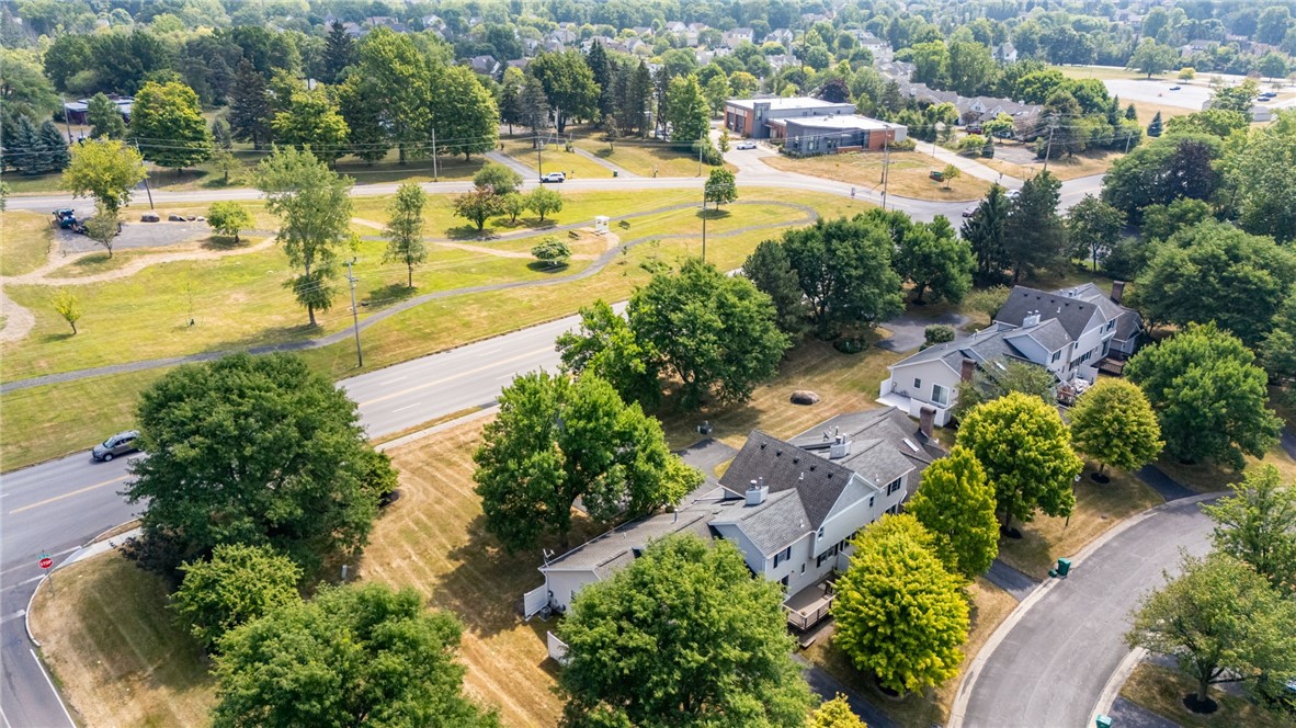 3431 South Winton Road Henrietta, NY 14623 - Photo 35 of 37 Drone picture of the back of the Townhome and the