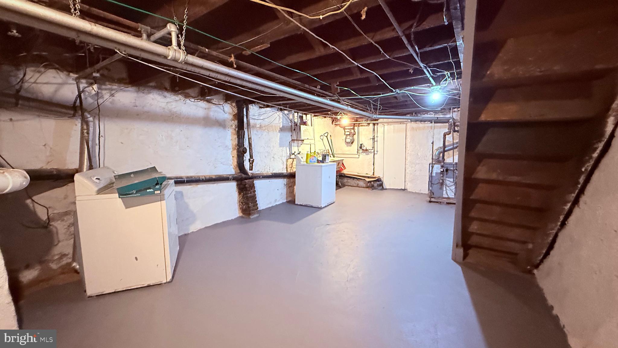 6424 Bingham Street Philadelphia, PA 19111 - Photo 30 of 32 a view of storage and utility room with stairs