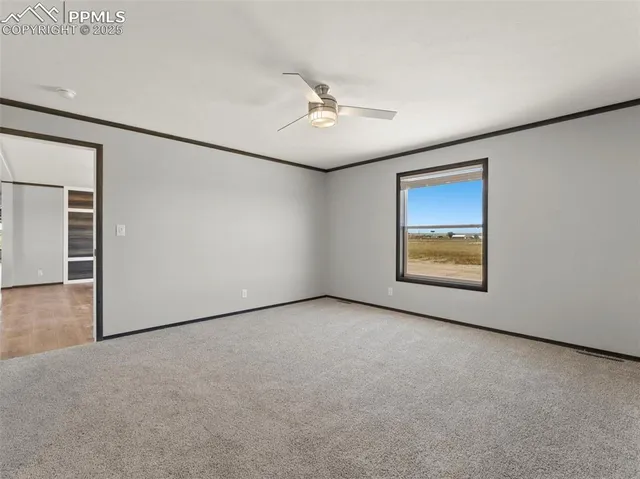 a spacious bathroom with a double vanity sink mirror and double