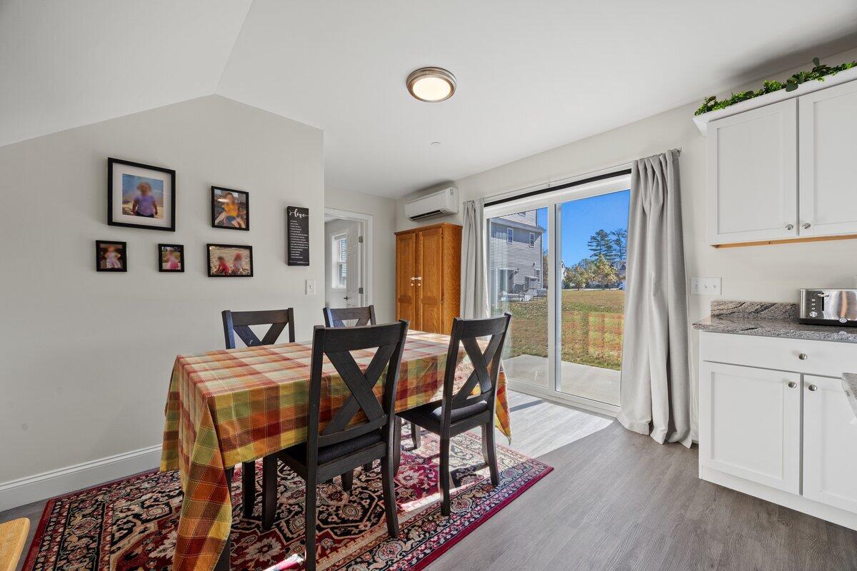 11 Smithwheel Road, Unit 28 Old Orchard Beach, ME 04064 - Photo 10 of 34 Dining Area to Sliders