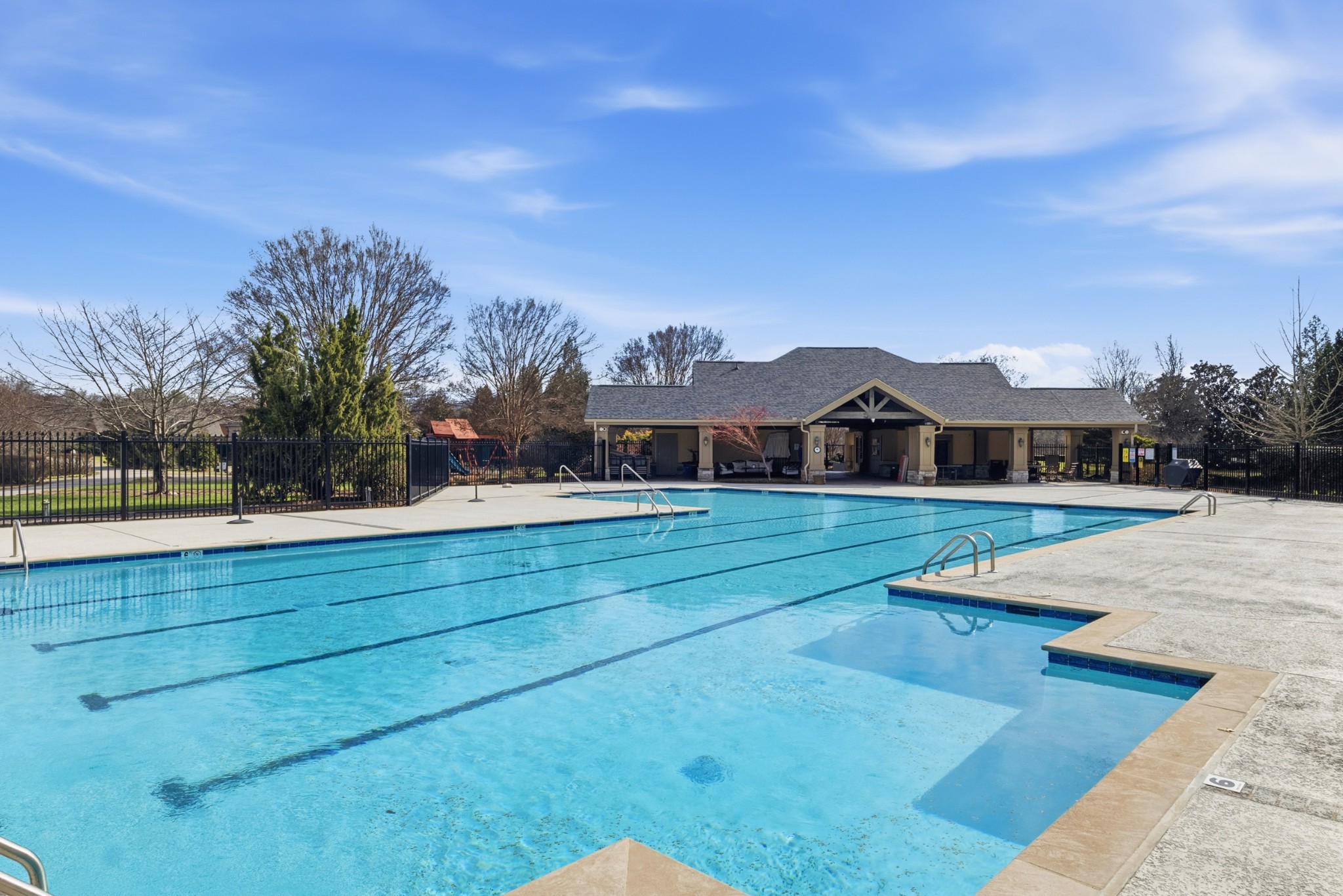 201 Lake Ridge Court Franklin, TN 37069 - Photo 52 of 59 a view of house with a yard and potted plants