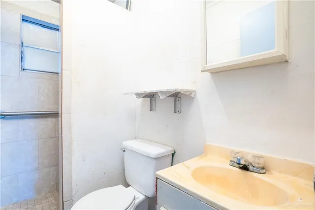 a bathroom with a sink and a toilet