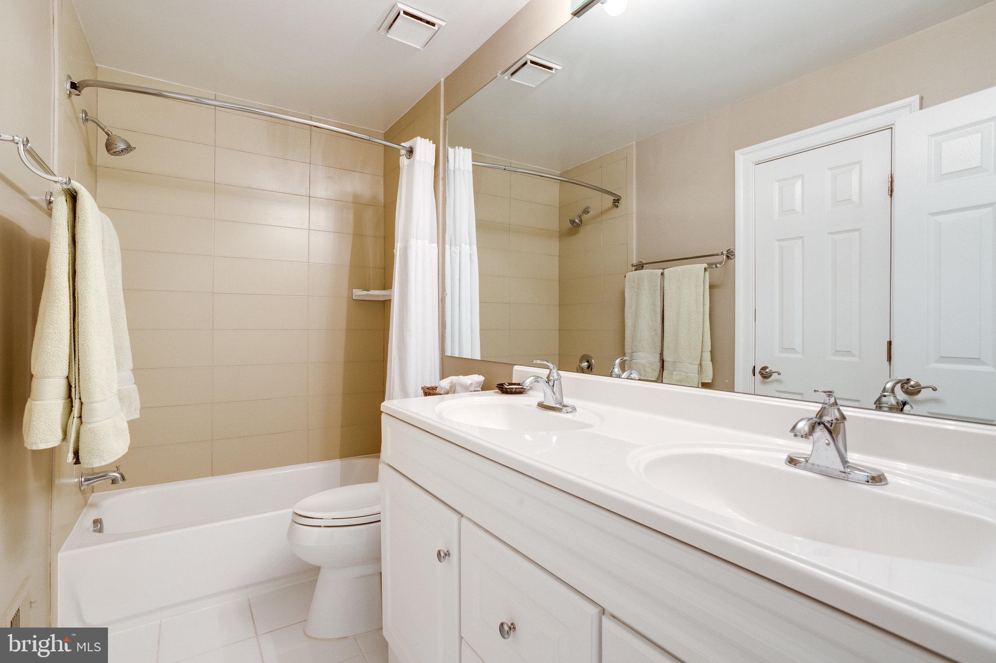 9706 Hidden Valley Road Vienna, VA 22181 - Photo 37 of 62 Updated Hall Bath on Upper Level