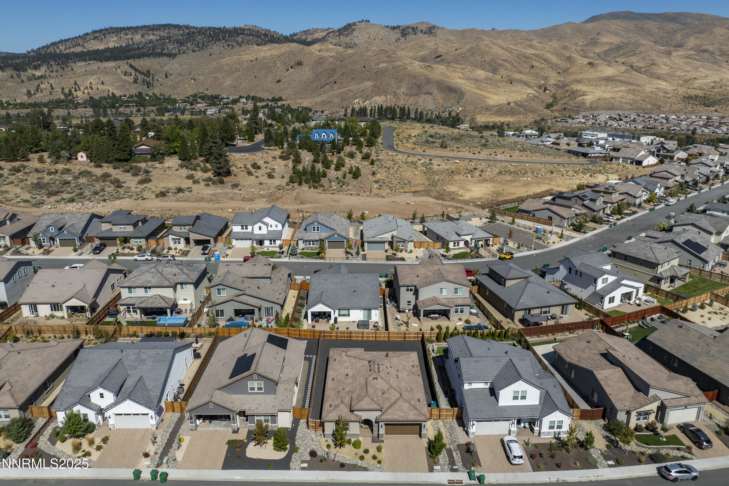 247 Starboard Drive Verdi, NV 89439 - Photo 33 of 41 an aerial view of residential houses with outdoor space