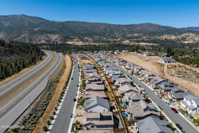 a view of city and mountain view