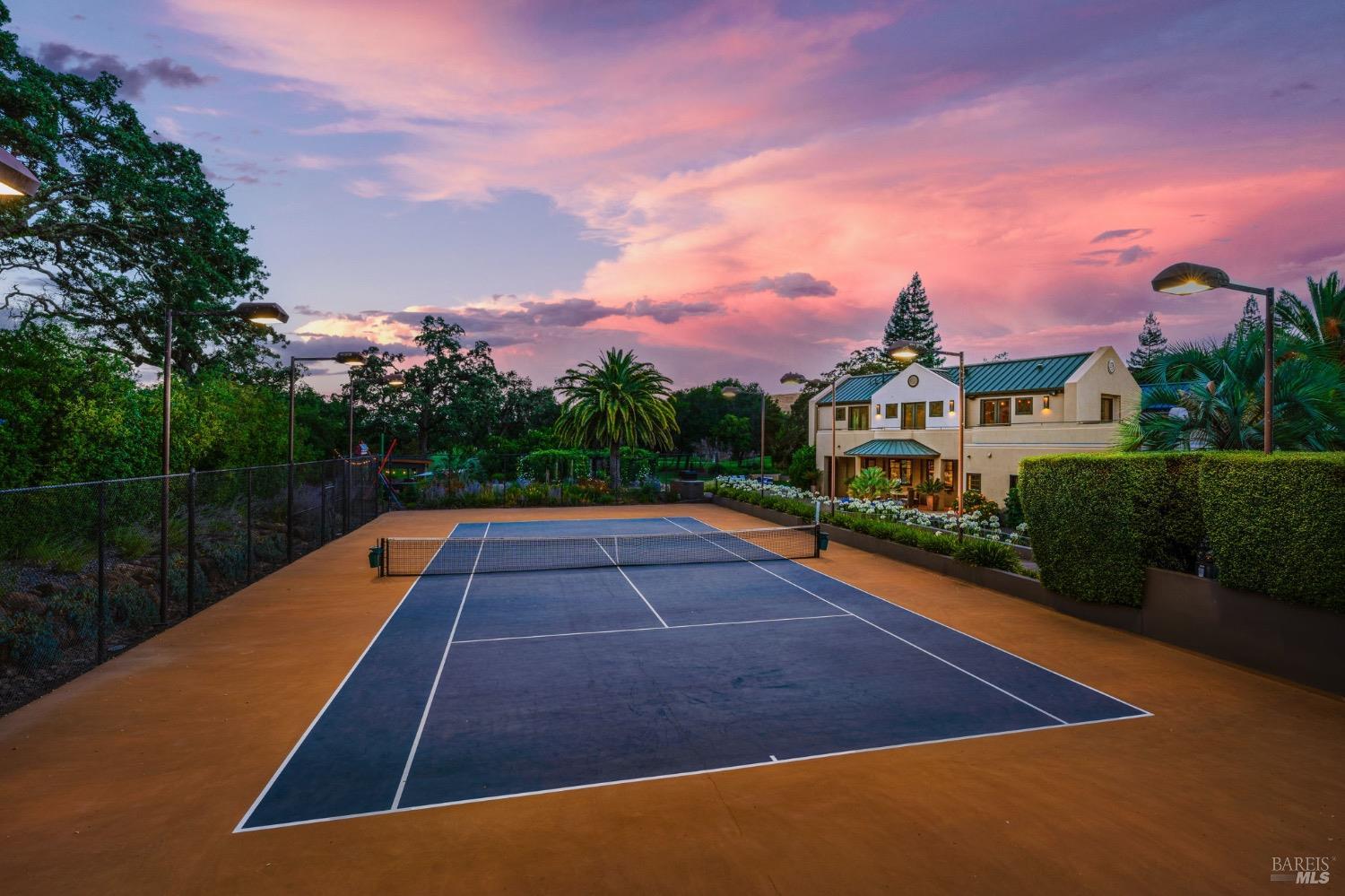 2000 Atlas Peak Road Napa, CA 94558 - Photo 13 of 80 a view of a tennis court
