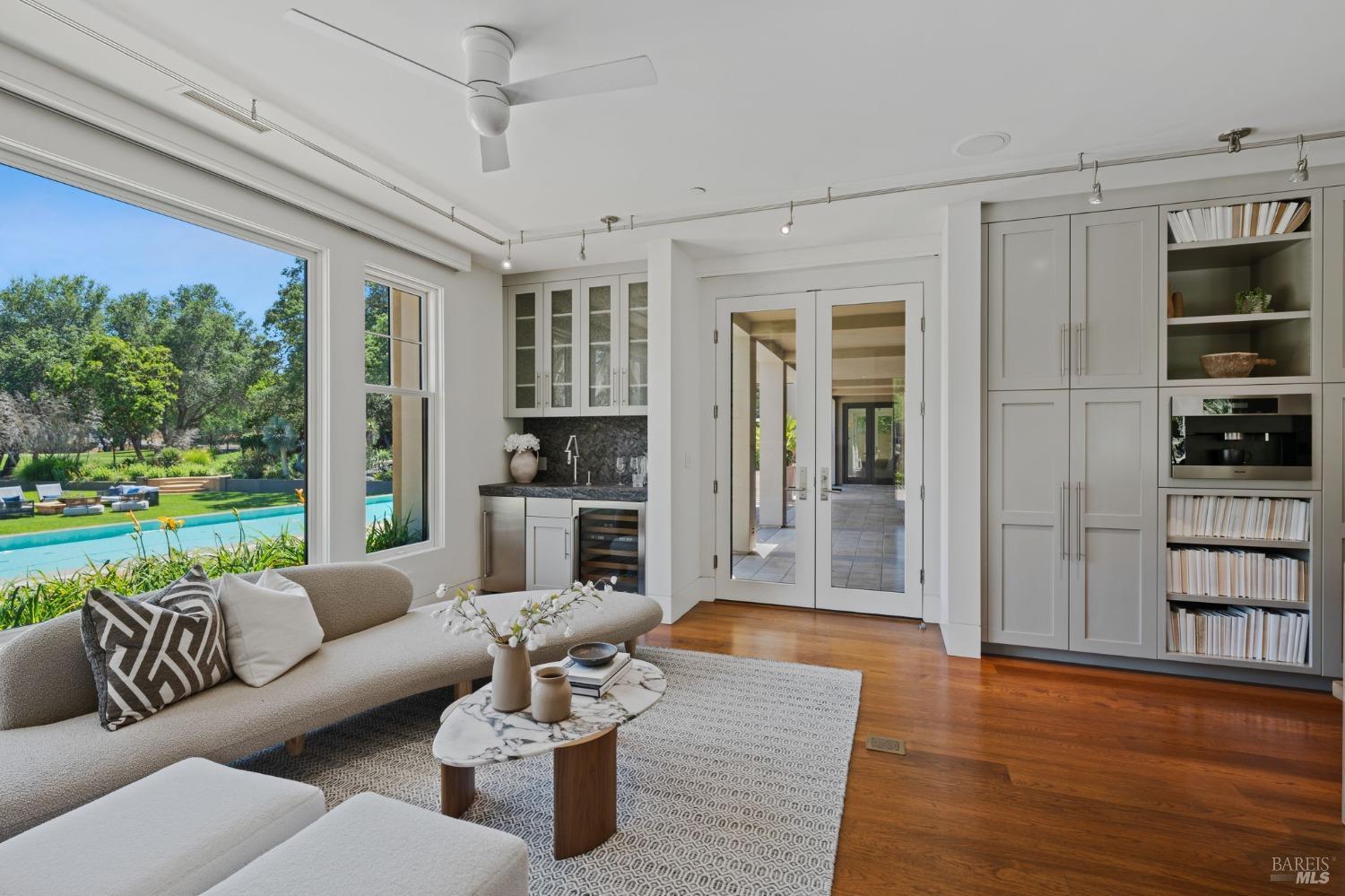 2000 Atlas Peak Road Napa, CA 94558 - Photo 19 of 80 a living room with furniture and a large window