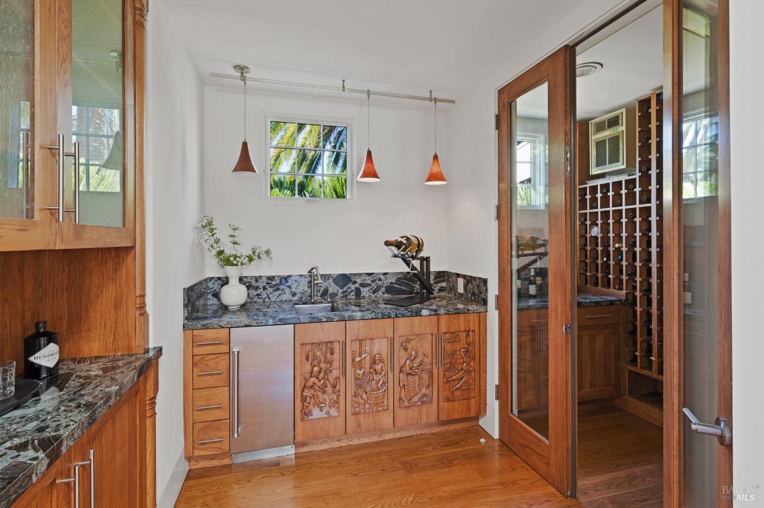 2000 Atlas Peak Road Napa, CA 94558 - Photo 29 of 80 a kitchen with stainless steel appliances granite countertop a refrigerator and a stove