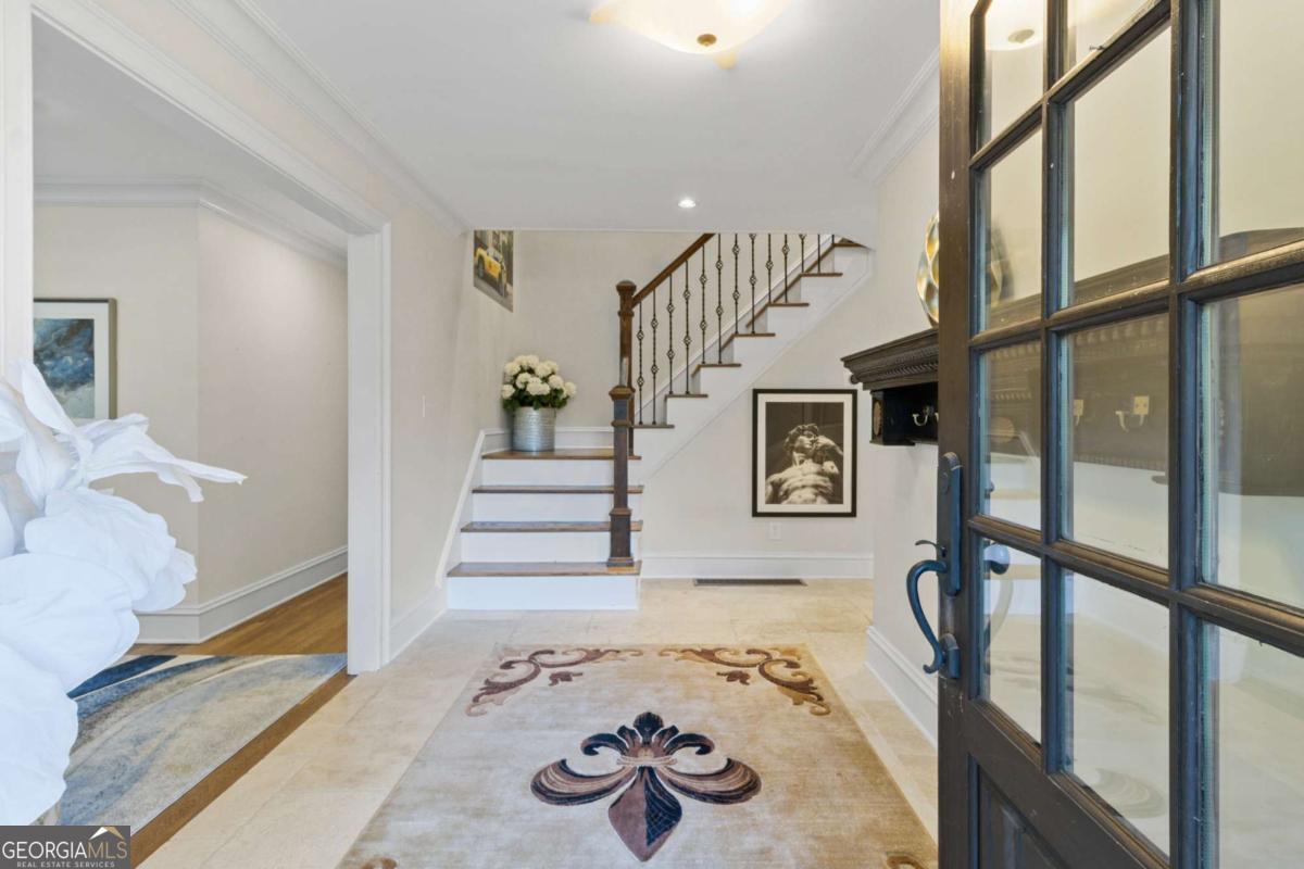 1532 Huntingdon Trail Atlanta, GA 30350 - Photo 8 of 68 a view of entryway and hall with wooden floor