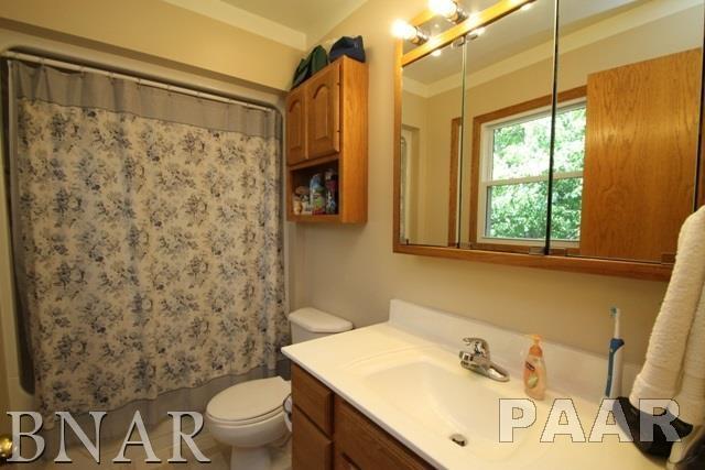 25982 Longview Road Hopedale, IL 61747 - Photo 13 of 30 a bathroom with a sink and a mirror