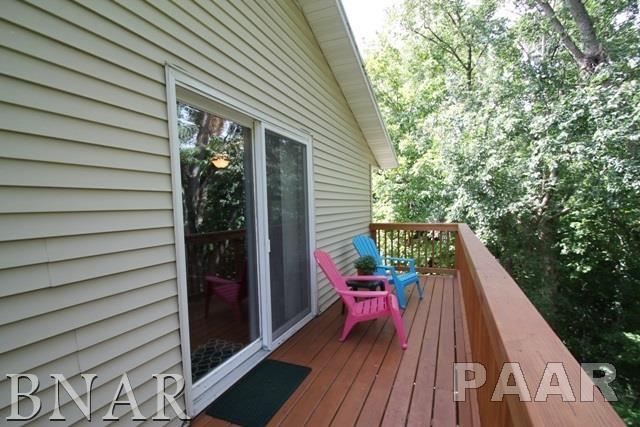 25982 Longview Road Hopedale, IL 61747 - Photo 14 of 30 a balcony view with a seating space