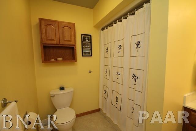 25982 Longview Road Hopedale, IL 61747 - Photo 22 of 30 a bathroom with a toilet sink and shower