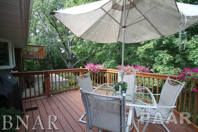 25982 Longview Road Hopedale, IL 61747 - Photo 27 of 30 a view of balcony with furniture and wooden floor