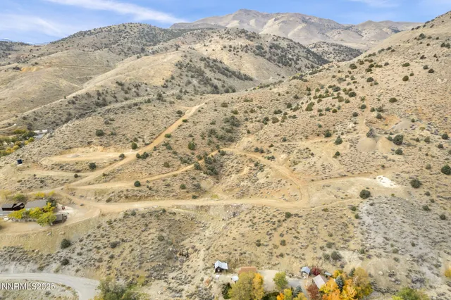 a view of a snow on the mountain