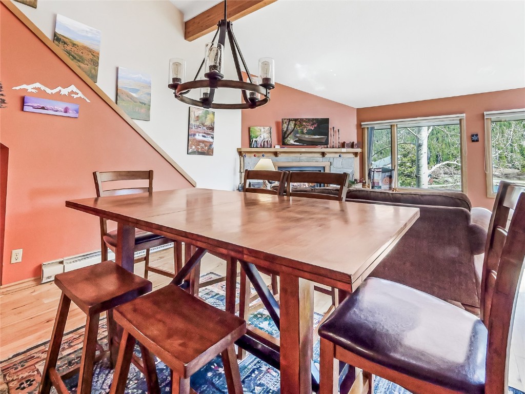 22280 Highway 6, Unit 1717 Keystone, CO 80435 - Photo 5 of 21 a dining room with furniture and window