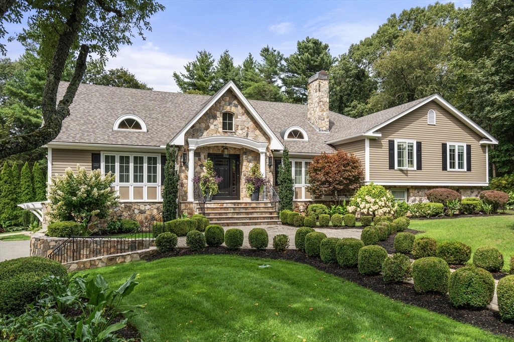 11 Hillcrest Road Weston, MA 02493 - Photo 1 of 42 a front view of a house with a yard
