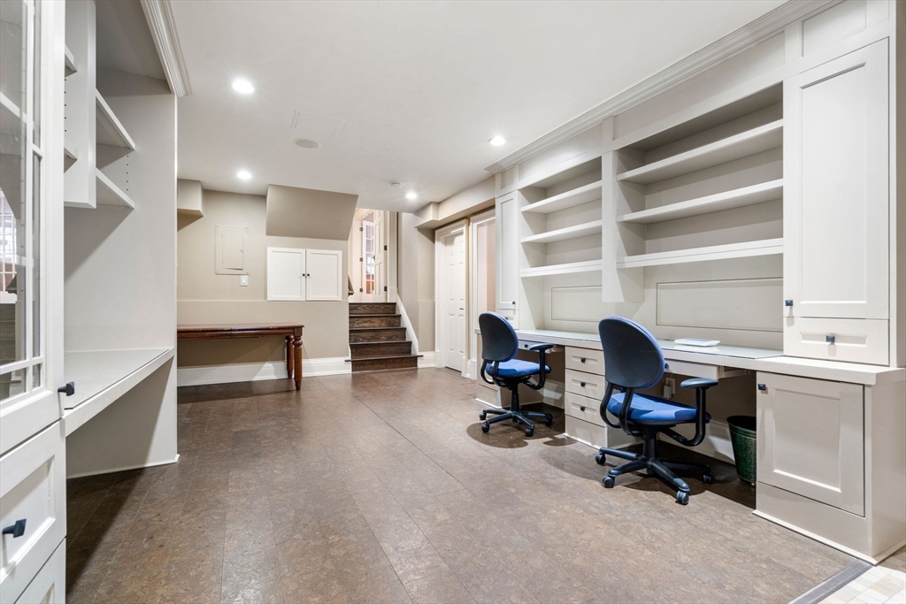 11 Hillcrest Road Weston, MA 02493 - Photo 36 of 42 a view of a workspace with furniture and a window