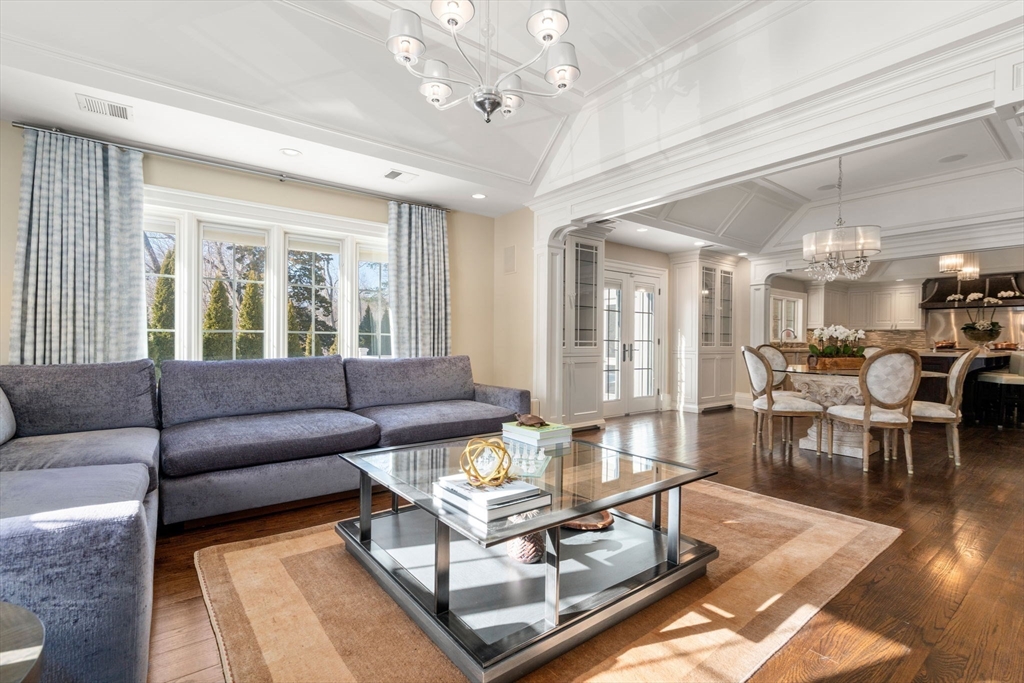 11 Hillcrest Road Weston, MA 02493 - Photo 6 of 42 a living room with furniture and a large window