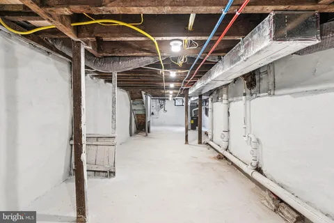 a view of water heater room