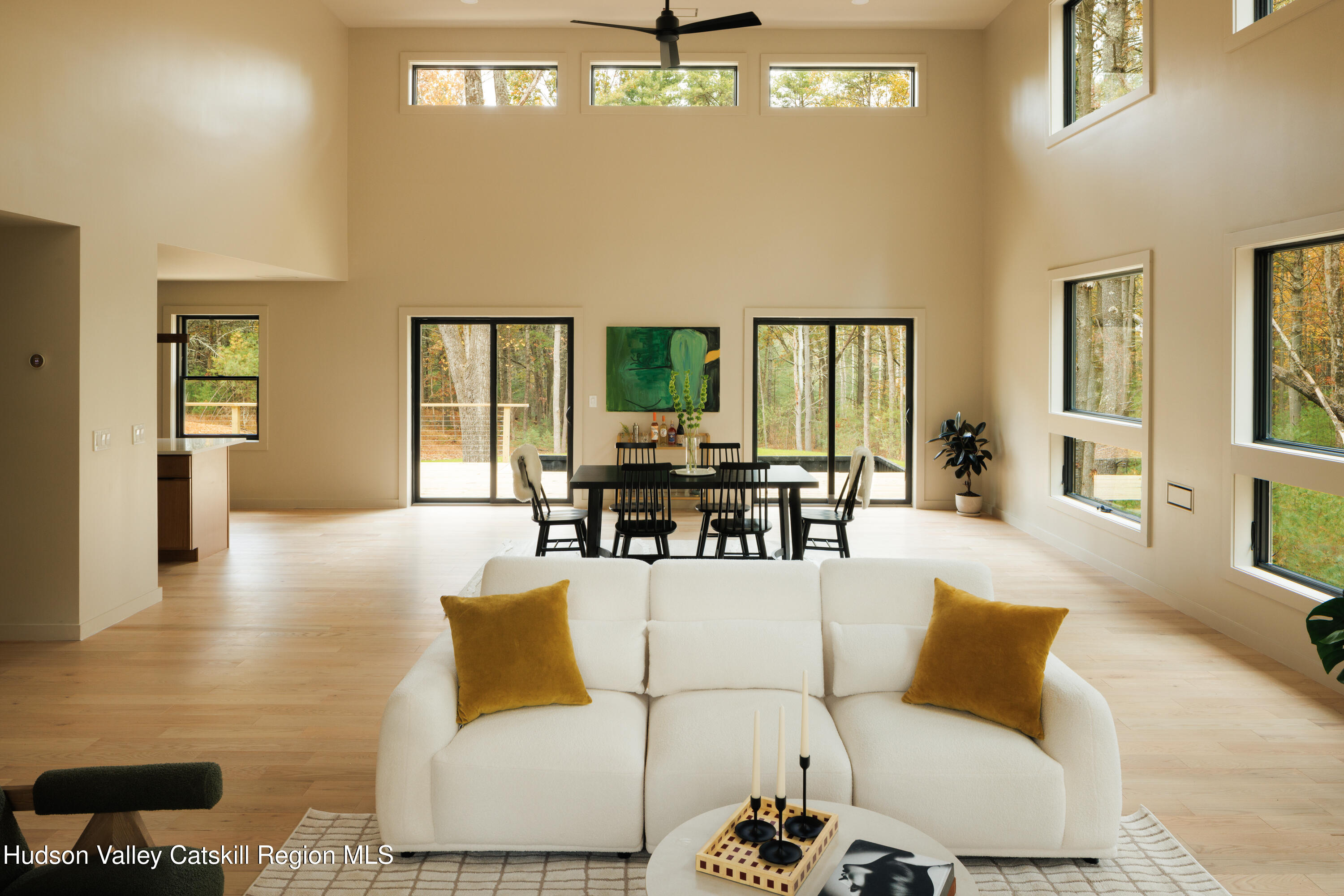 210 Dutchtown Road Saugerties, NY 12477 - Photo 9 of 26 a living room with furniture or couch and a large window