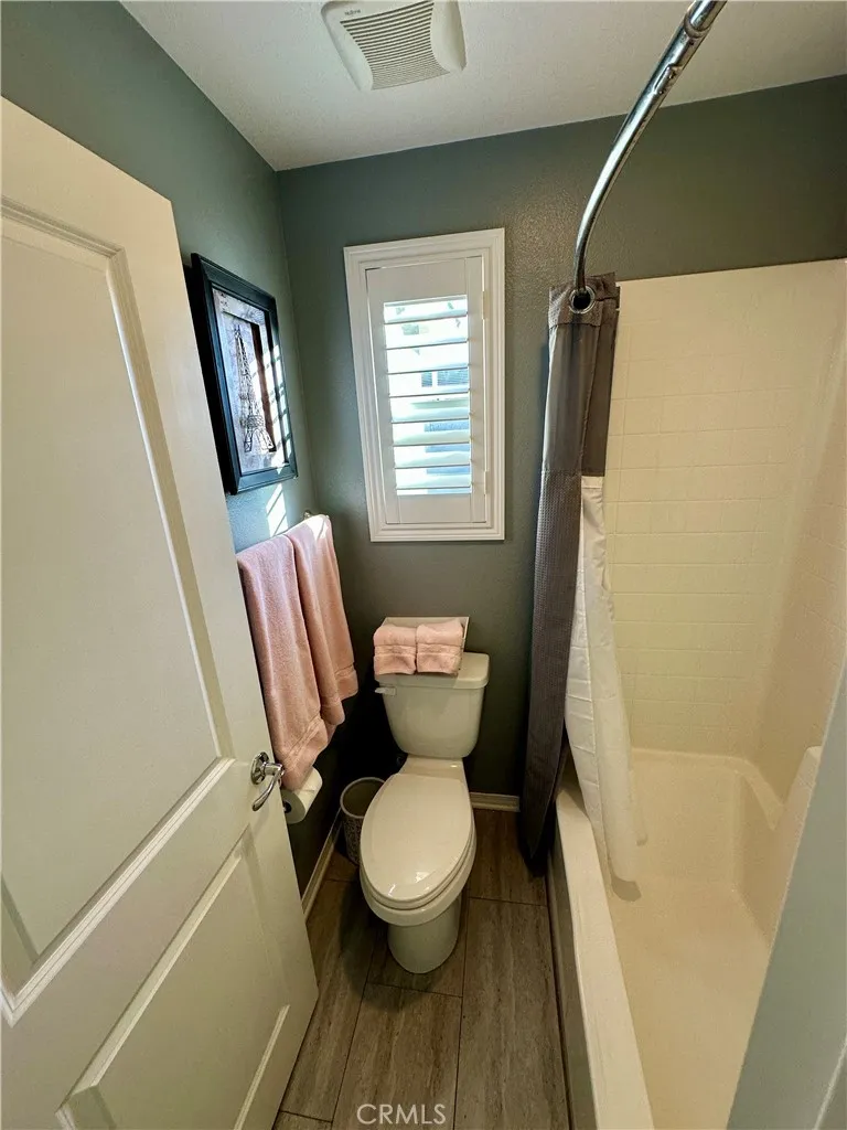 2313 Navigation Yorba Linda, CA 92886 - Photo 30 of 35 a bathroom with a toilet and a shower